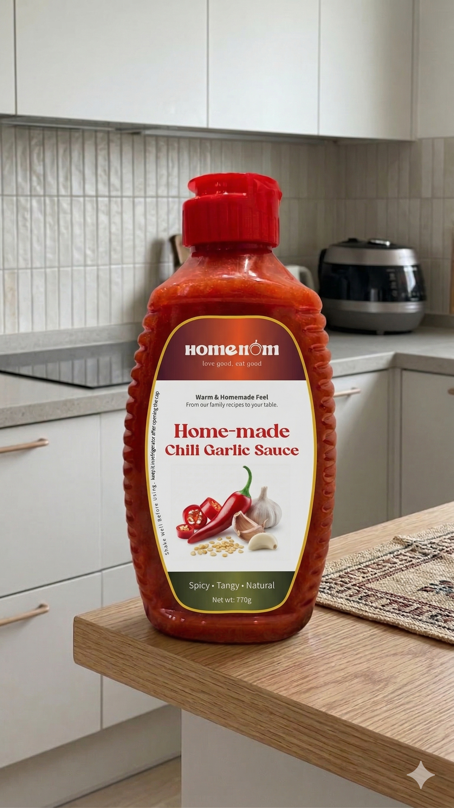 Homemade Chili Garlic Tomato Sauce | 800g