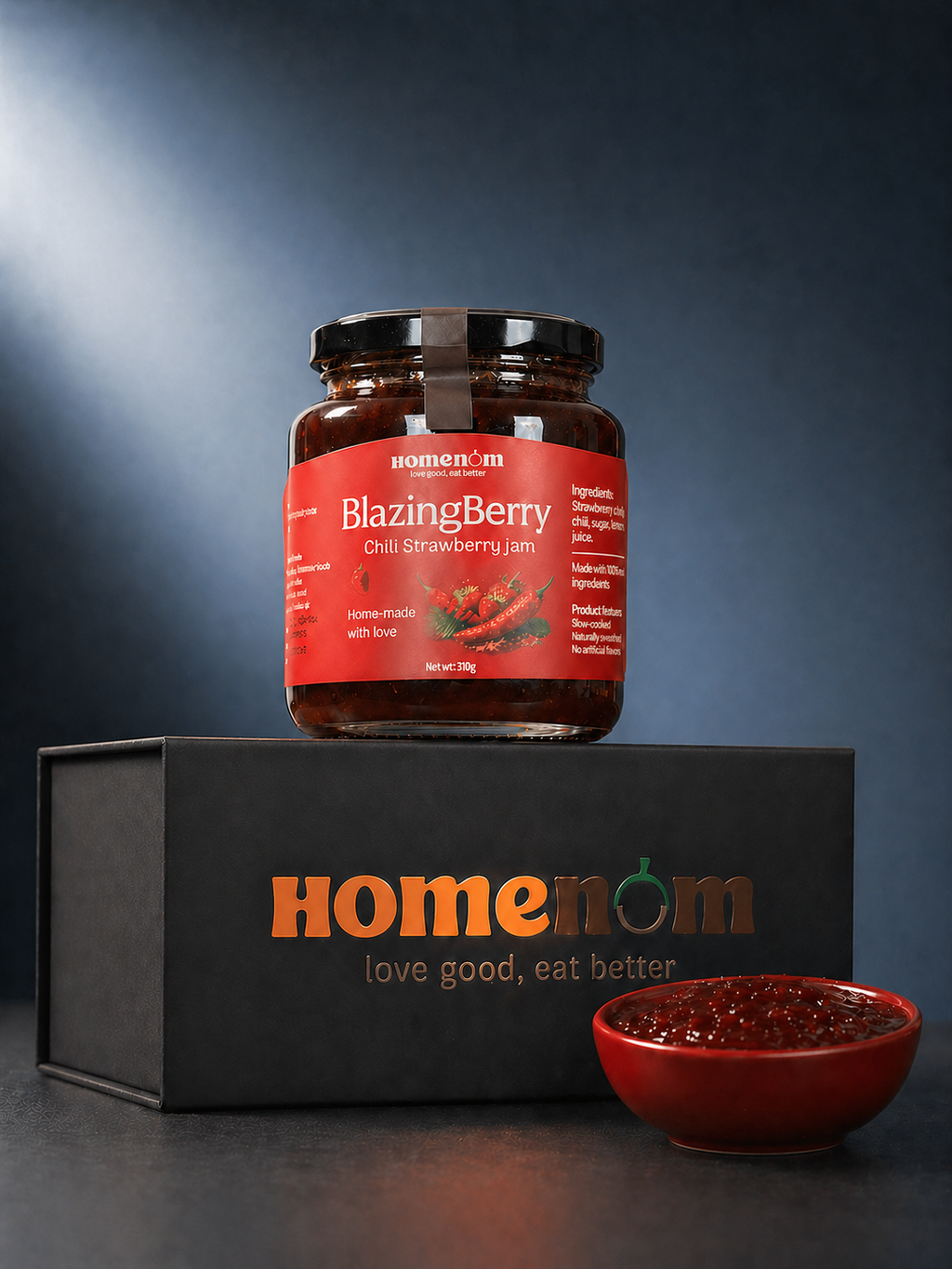 BlazingBerry - Chili Strawberry Jam | 350g