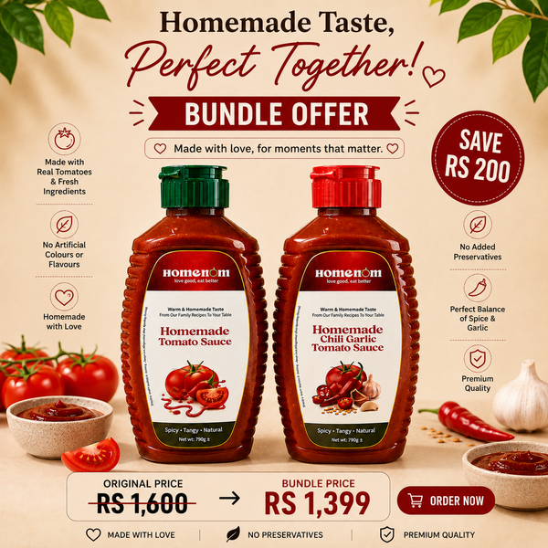 Homemade Offer - Tomato and Chili Garlic Ketchups - 1.6kg