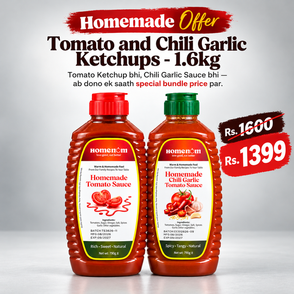 Homemade Offer - Tomato and Chili Garlic Ketchups - 1.6kg