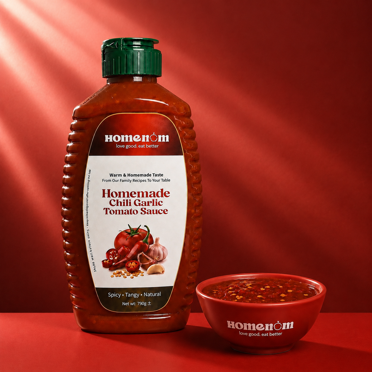 Homemade Chili Garlic Tomato Sauce | 800g