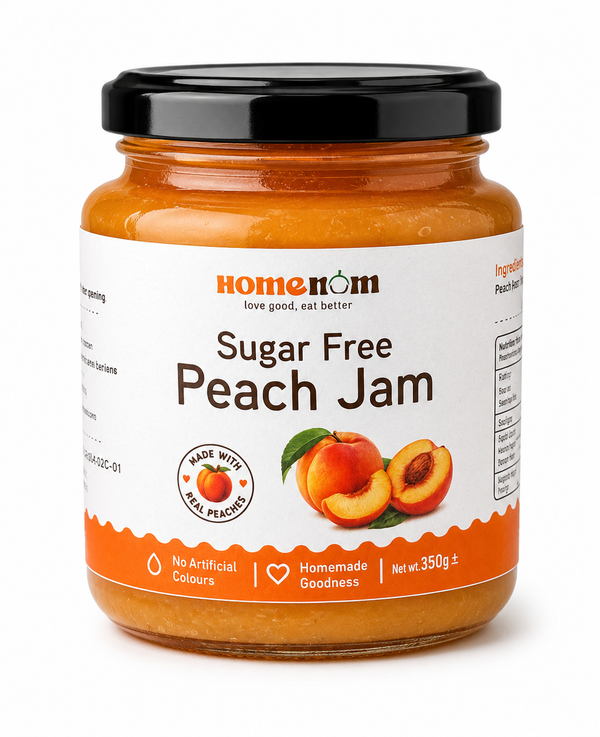 Sugar Free Peach Jam - 350g