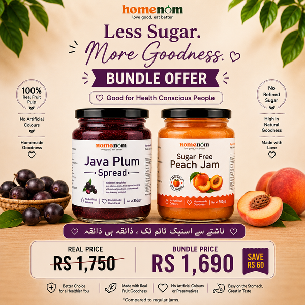 Sugar Free Peach Jam and Java Plum Spread | 700g