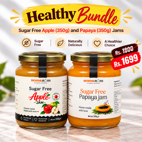 Sugar Free Apple and Papaya Jams | 860g