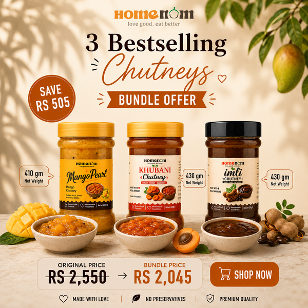 Mango, Khubani and Imli Bestselling Chutneys