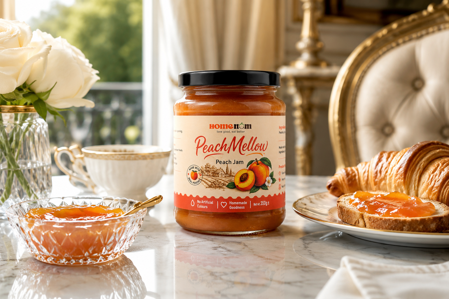 PeachMellow - Peach Jam - 350g
